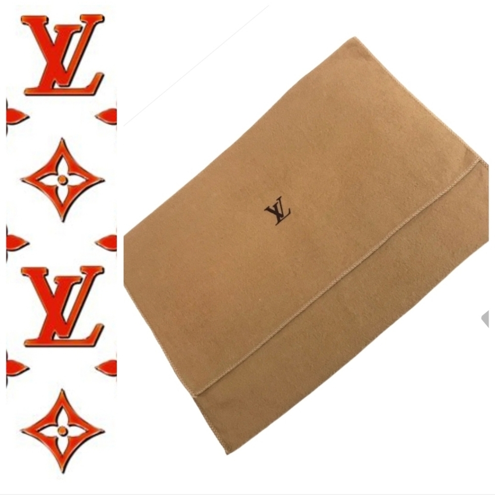 🧧Authentic Louis Vuitton Wallet Traveling Dust Bag🎗+GIFT